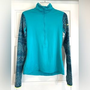 Women’s Nike Pro Dri Fit Half Zip Long Sleeve Active Top